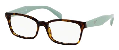 brille prada vpr18t53016|Prada VPR18T Rectangle Glasses .